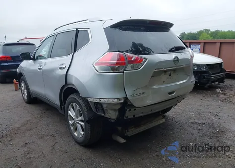 2016 Nissan Rogue Sv из США, поврежденный, VIN KNMAT2MV3GP611932